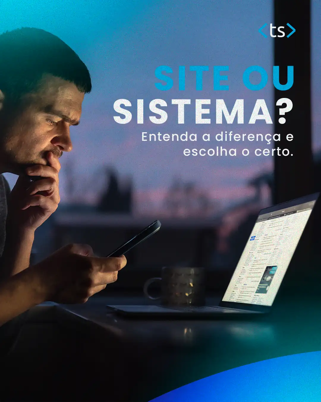 Site ou sistema? Entenda qual é a melhor solução para sua empresa Site ou sistema? Entenda qual é a melhor solução para sua empresa
